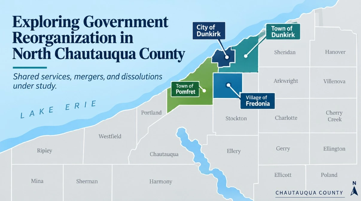 Exploring Government Reorganization in North Chautauqua County